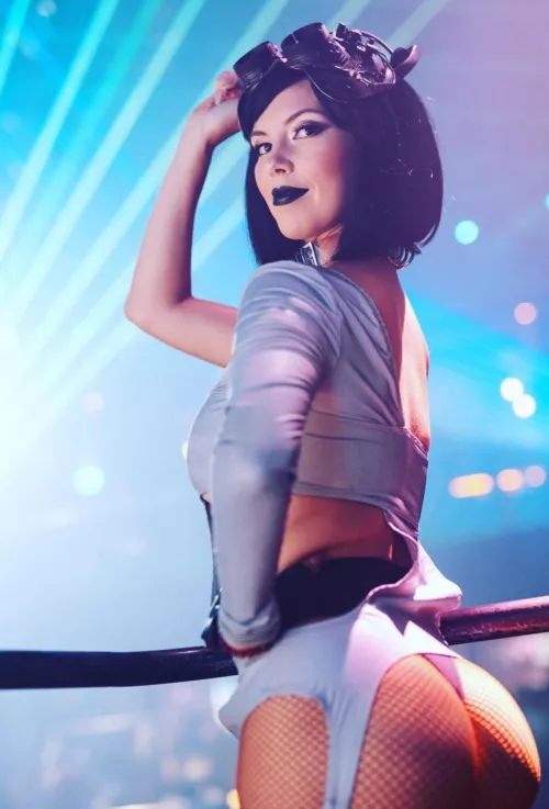 Butt and wig at work 