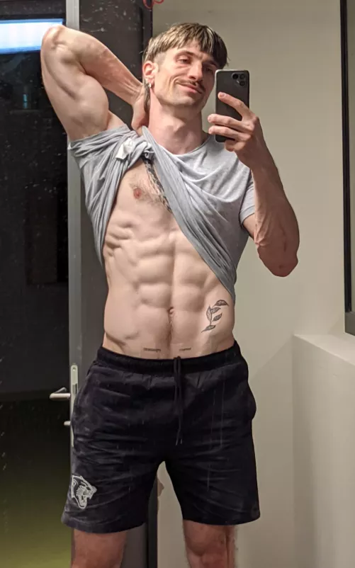 Came across this large mirror and couldn't help myself