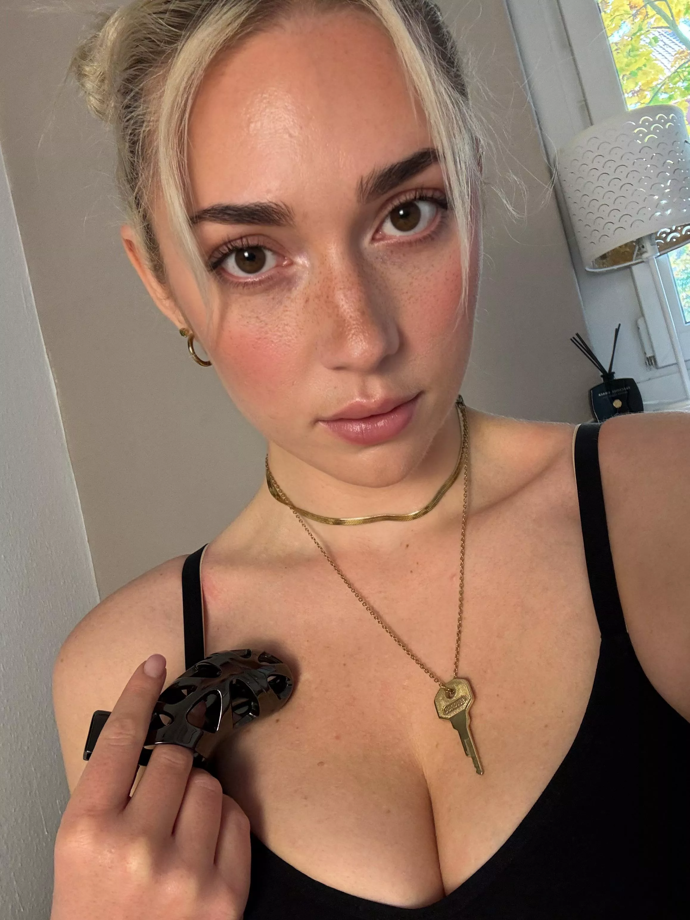 Can i sit on your face and lock up your cock ?