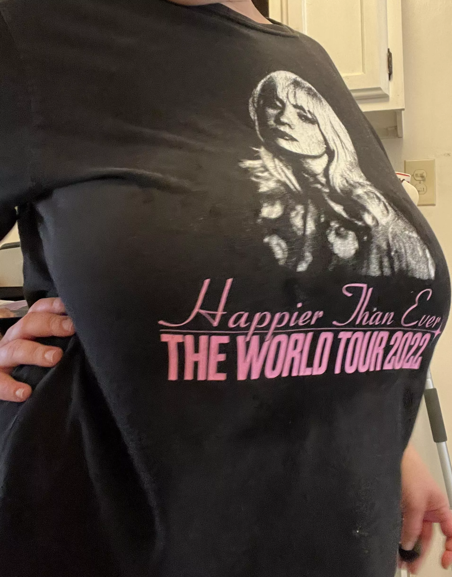 Can you tell I’m braless 