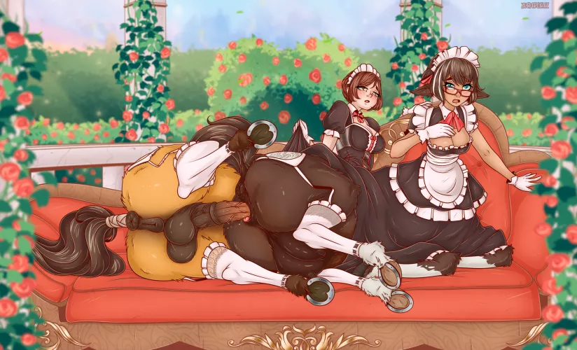 centaur maids having a break (zuckergelee)