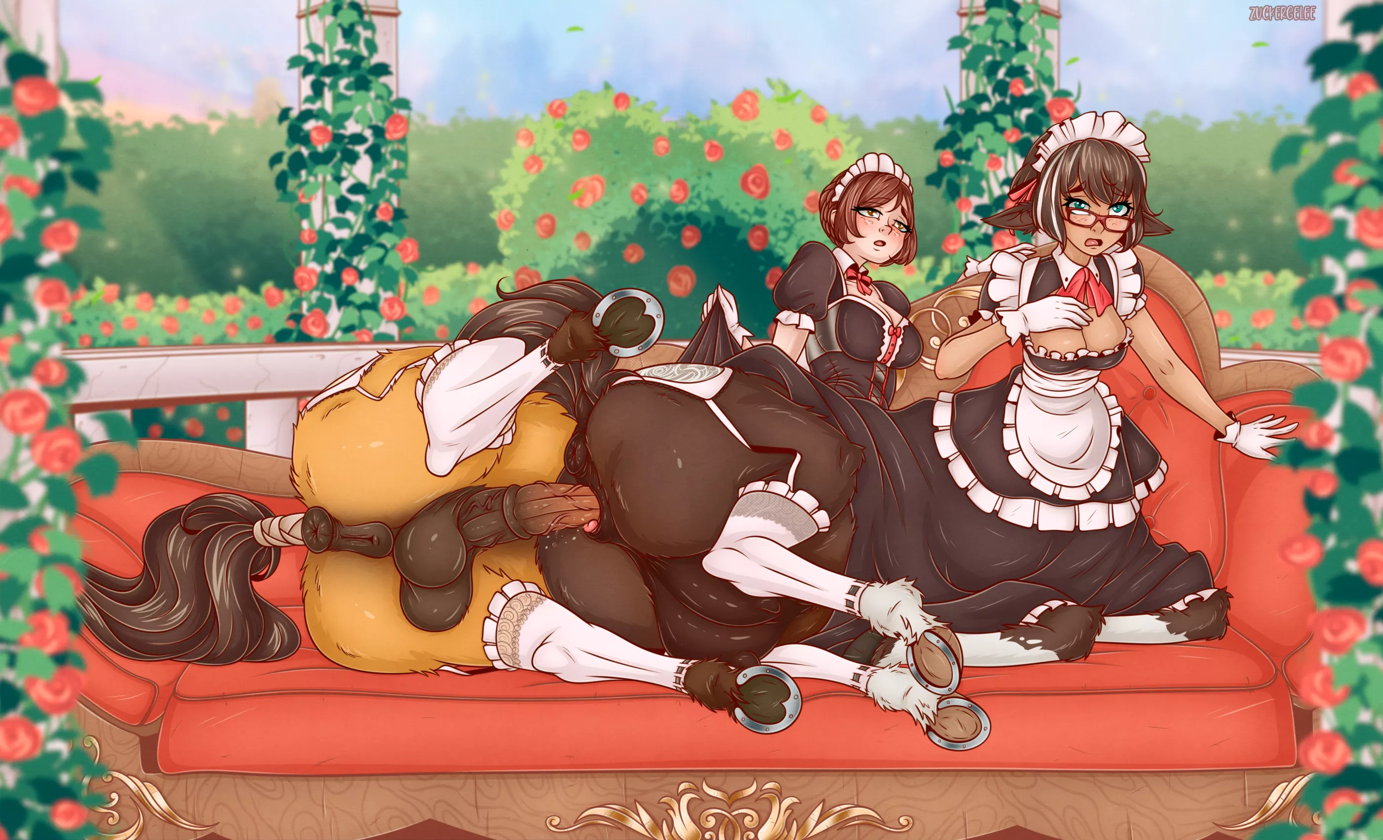centaur maids having a break (zuckergelee)
