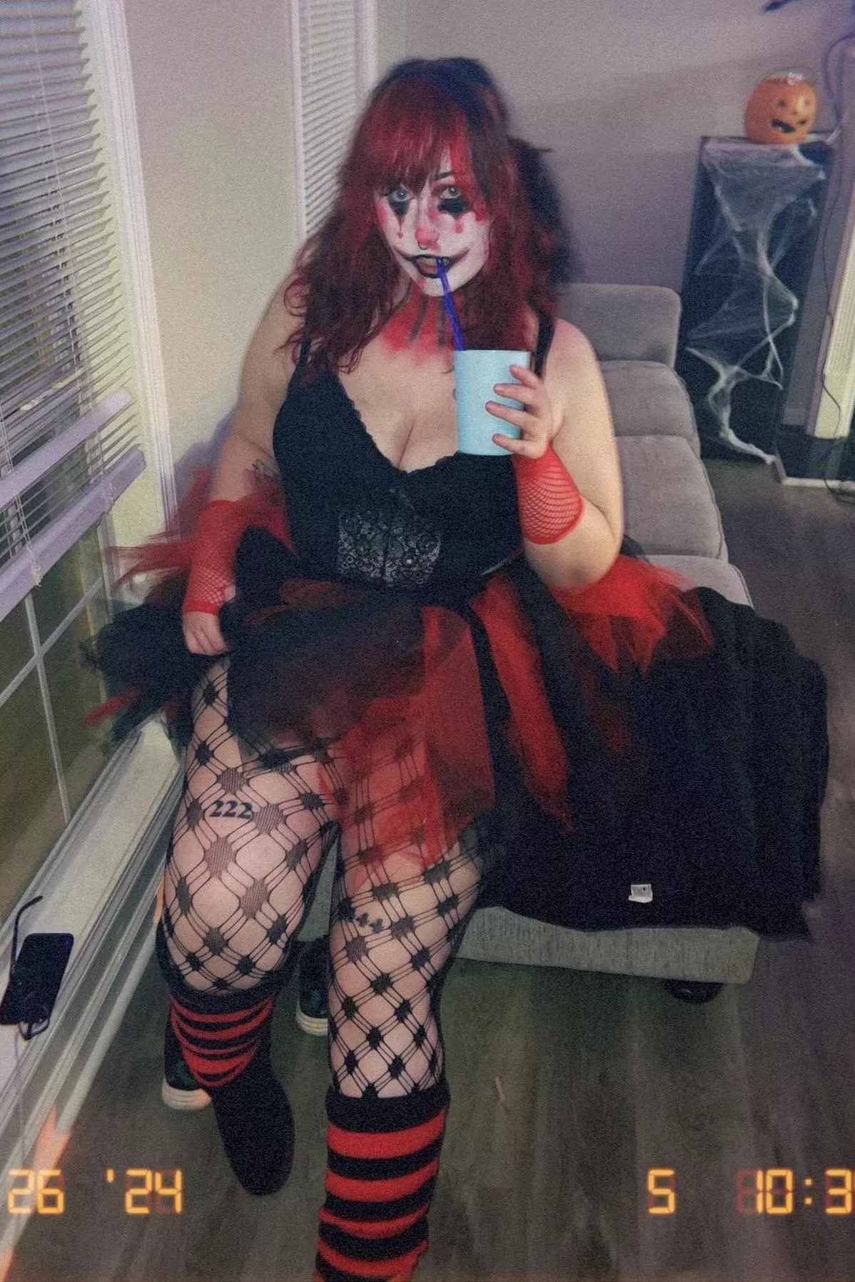 Chunky clown girl ;)