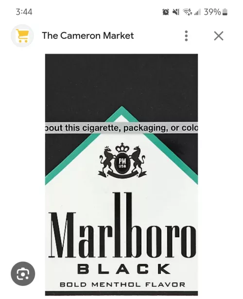 Cigarette of choice lately