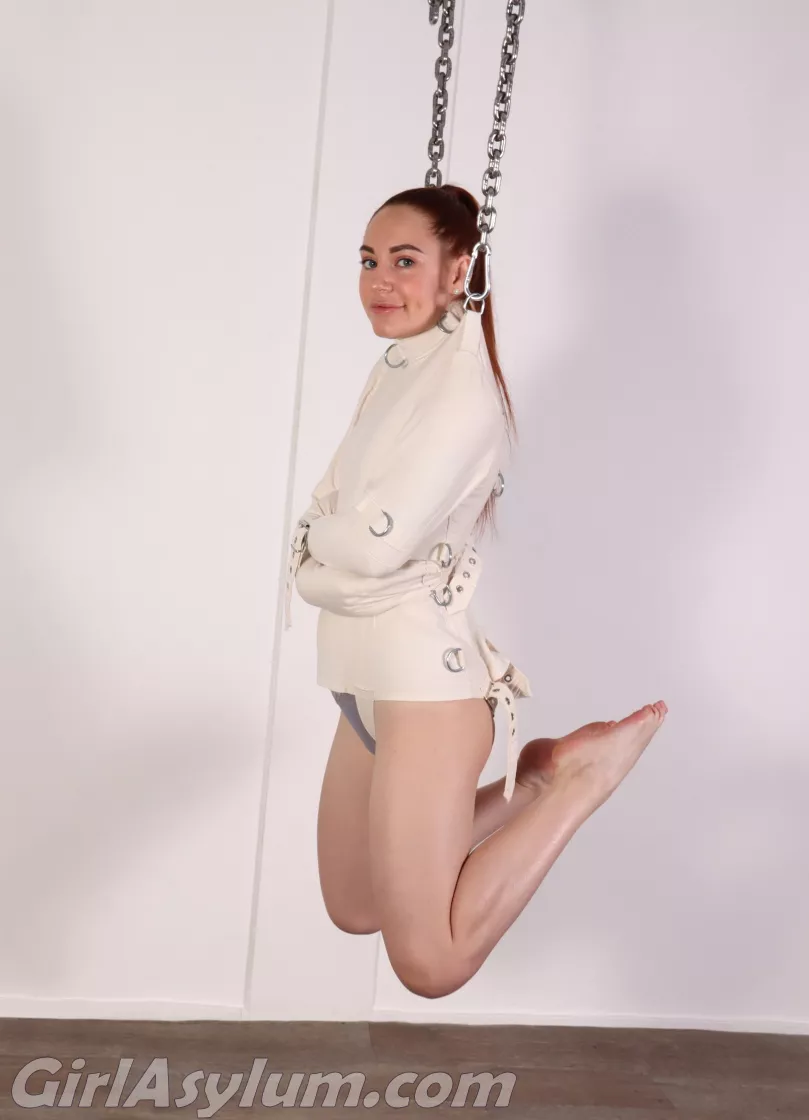 Cutie in cute restraints - Girlasylum
