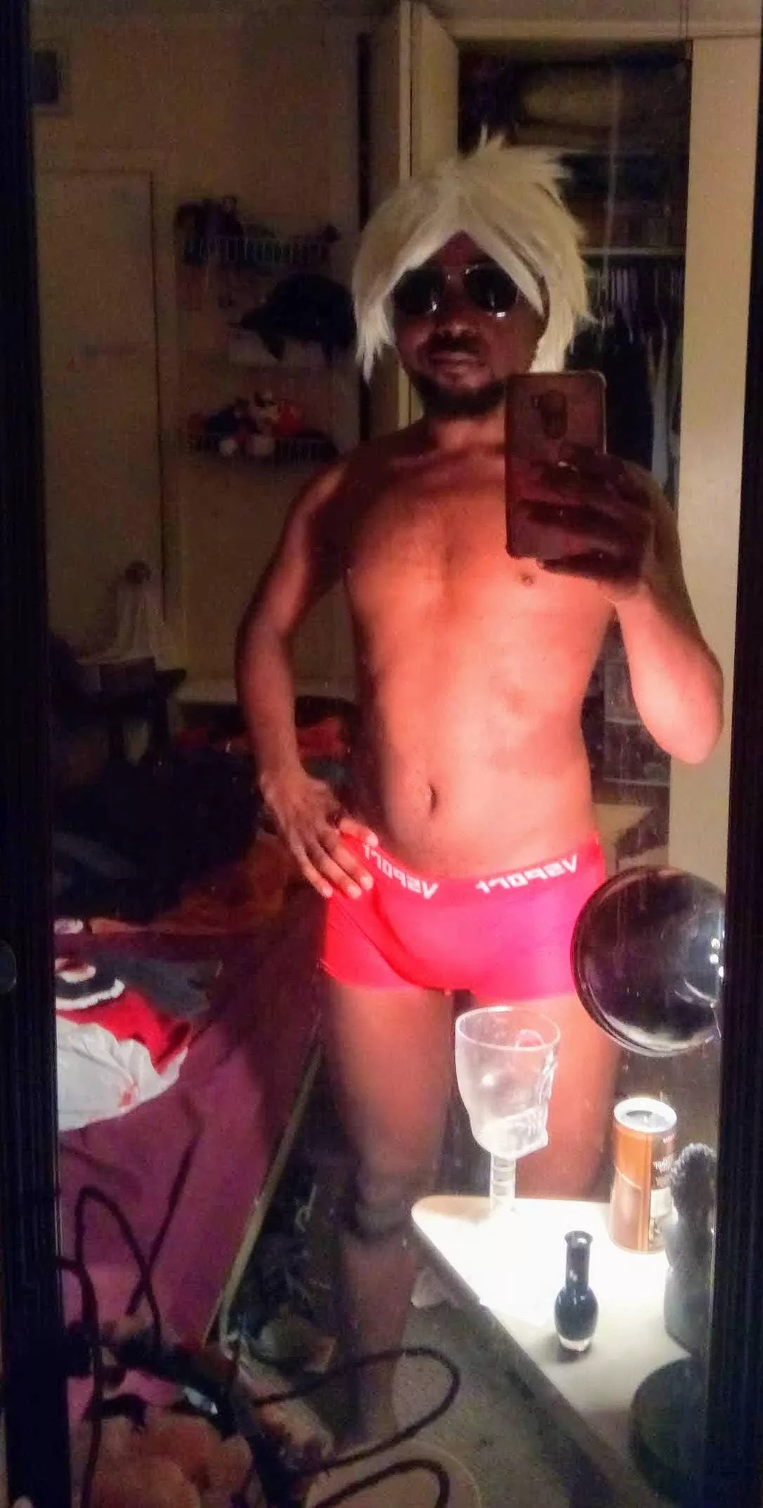 Dave Strider in undies like 6 years ago Google photos reminded me about