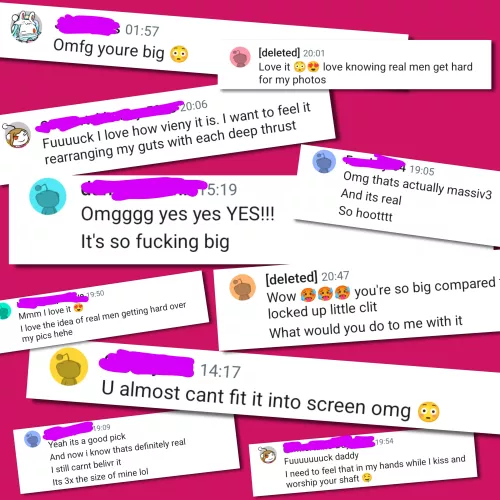 Dick Pic with you in the background - I prefer the Reddit chat over Kik