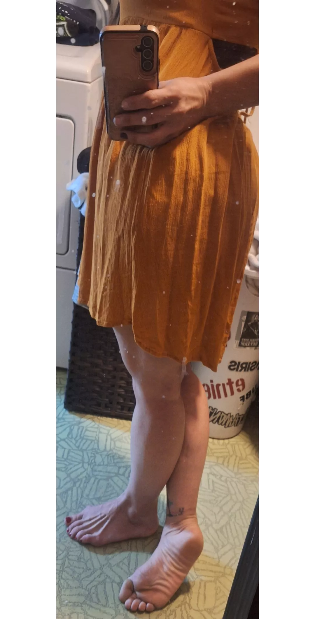 Do you like my new dress?