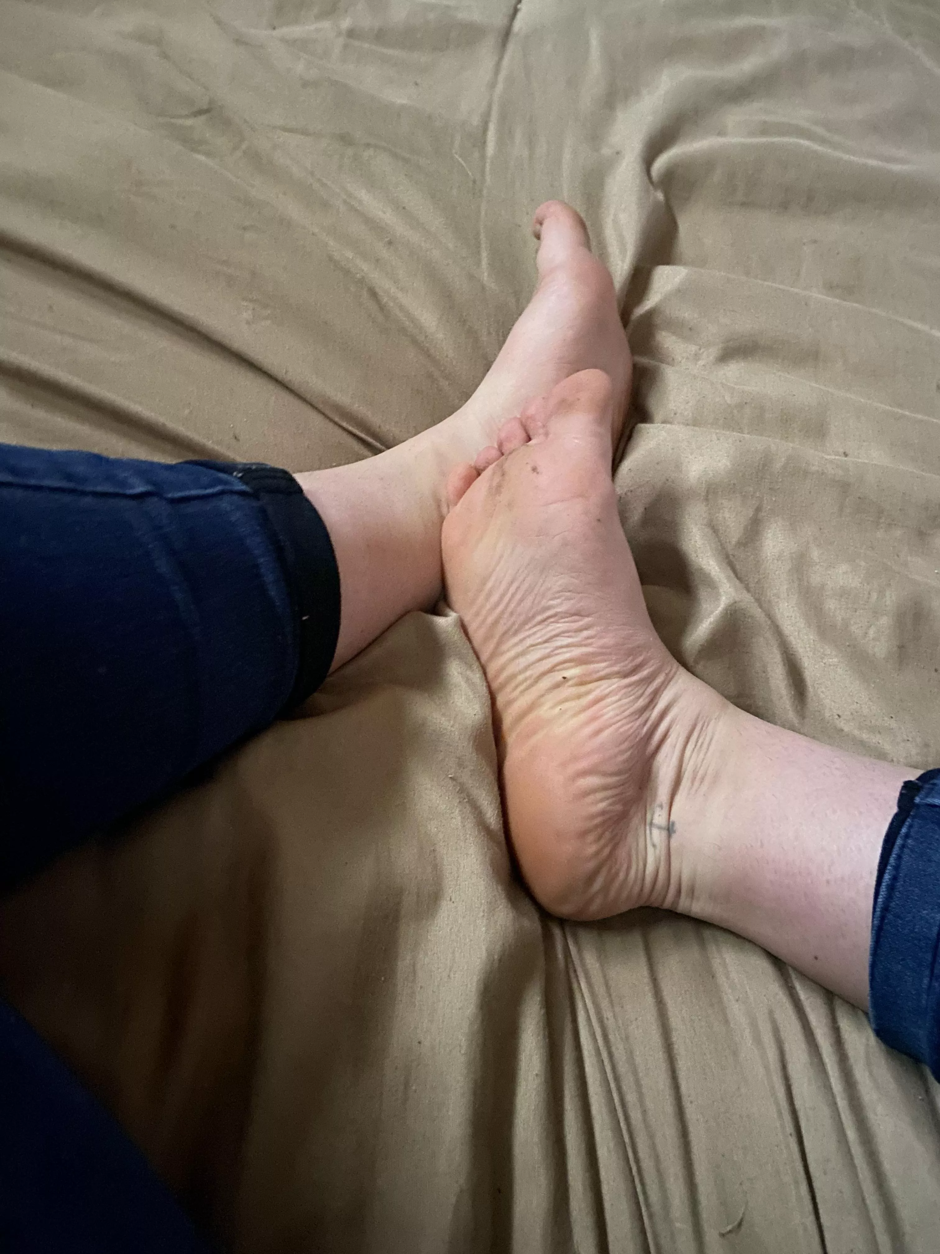 Do you want to smell my feet?