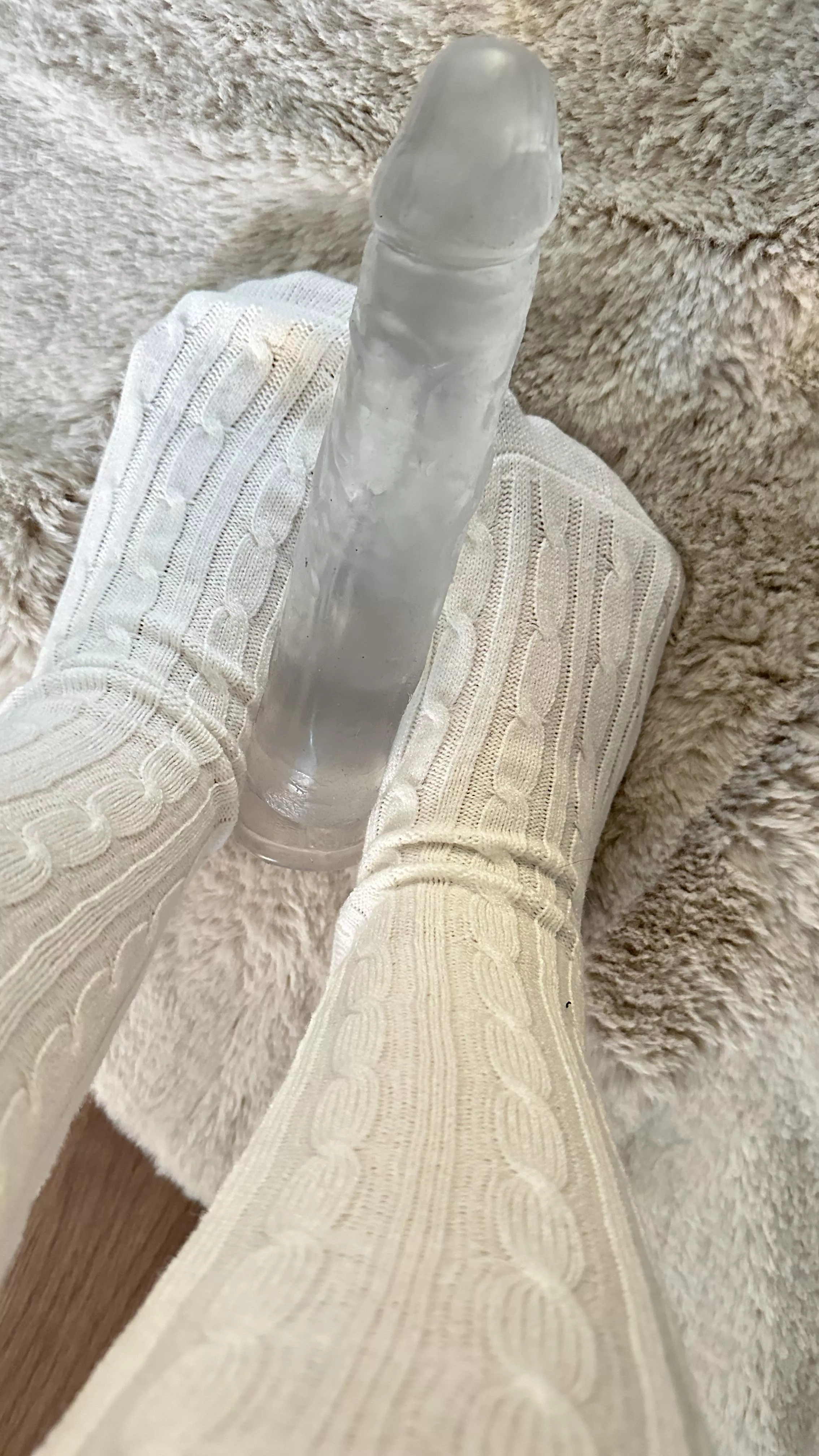 Enjoying some fun with my dildo.