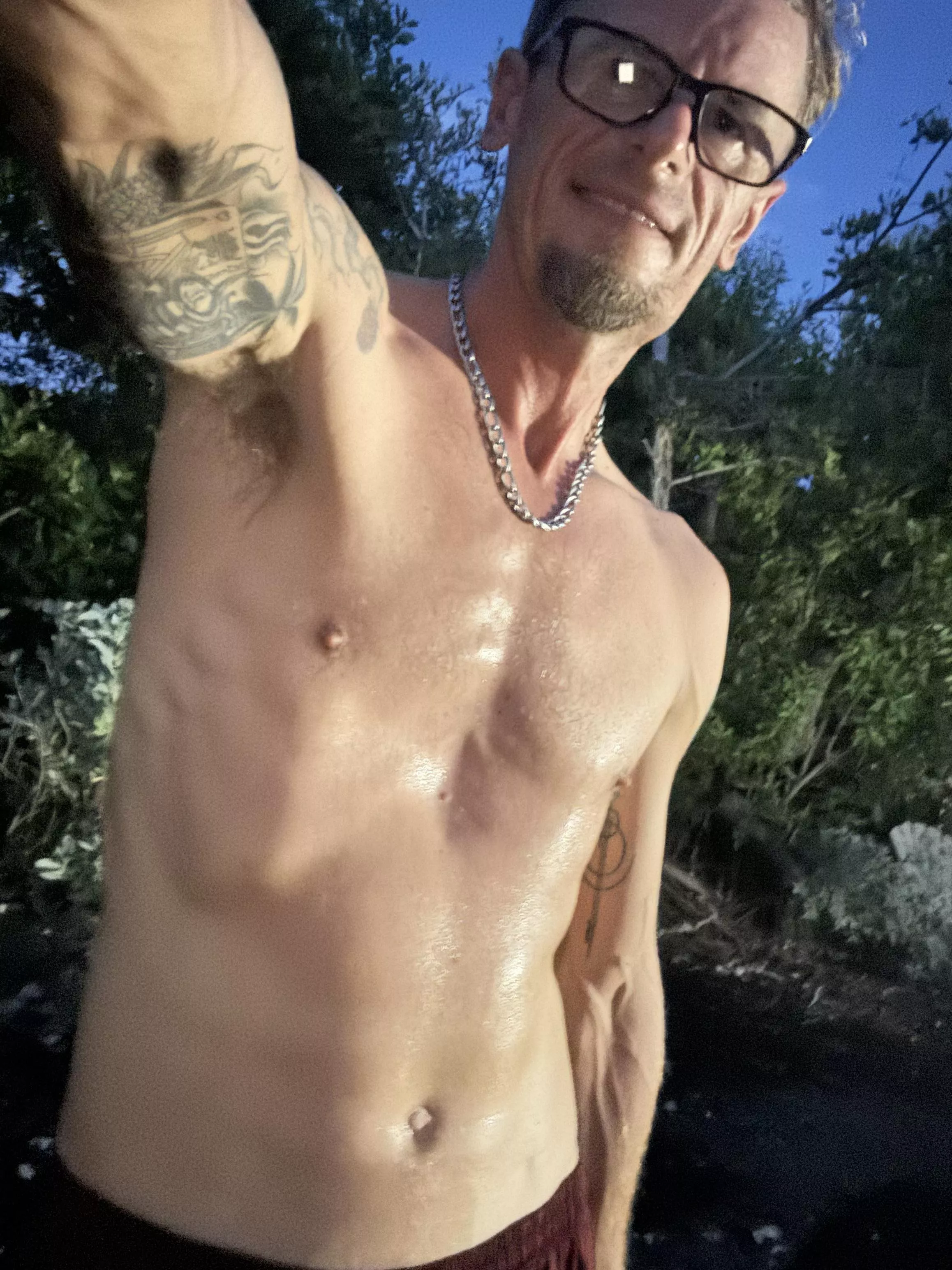 Evening runs are warm