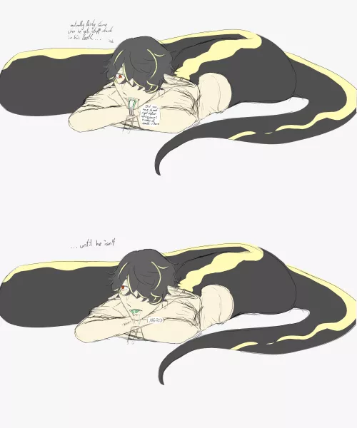 [Fetish content, Vore, macrophilia/microphilia] back with some fine dining 