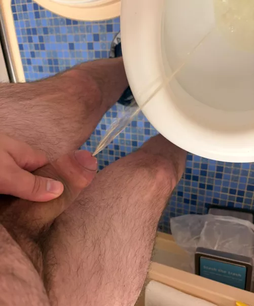 Foreskin and a full stream. 