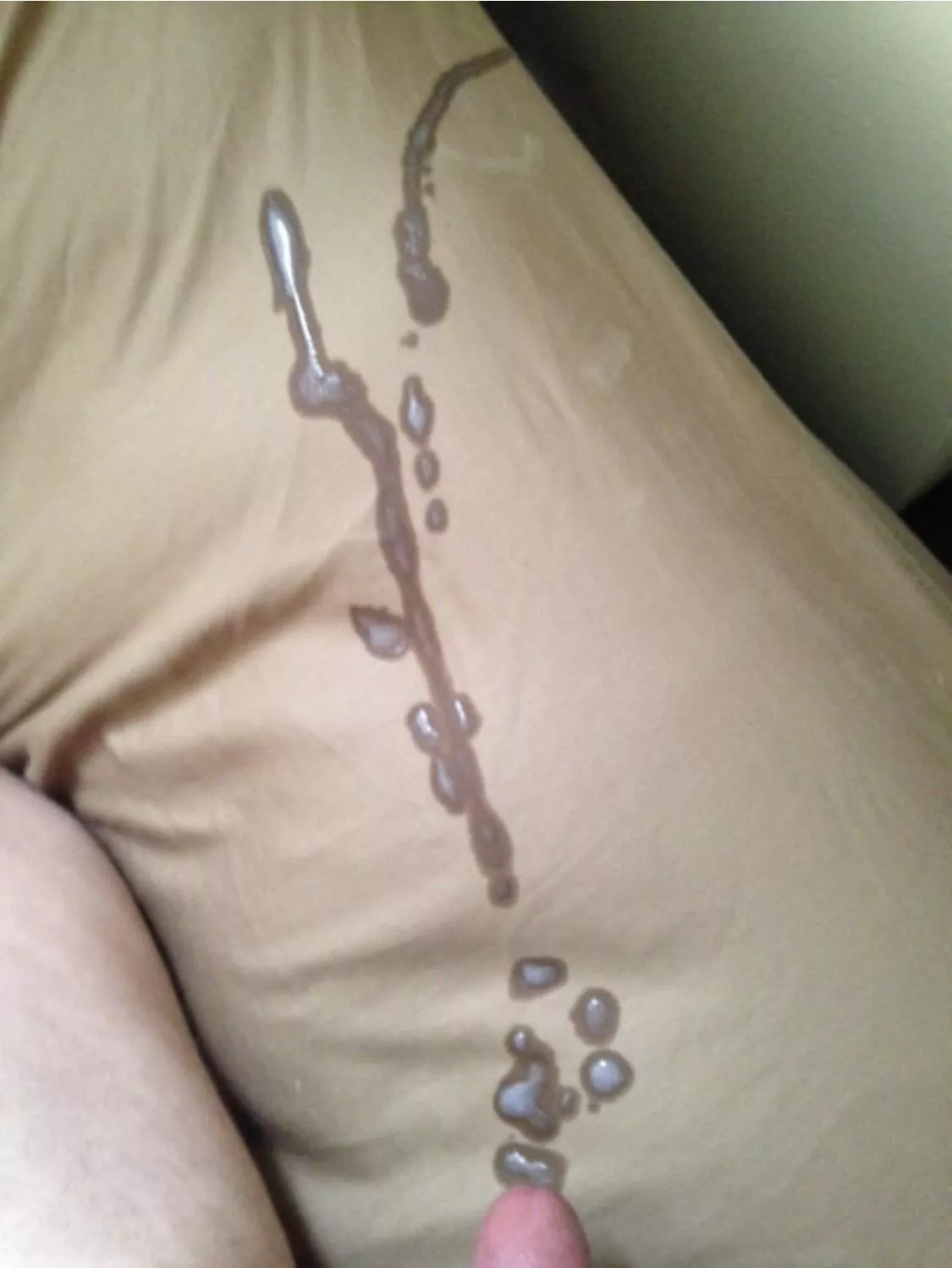 Gonna have to change the sheets