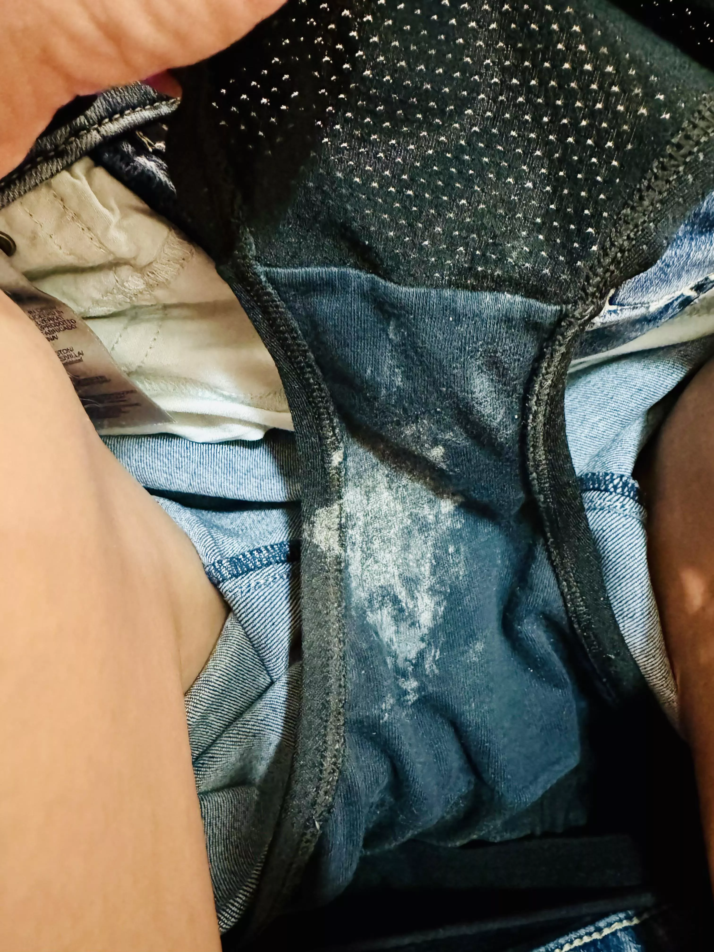 Good morning from my mesh panties