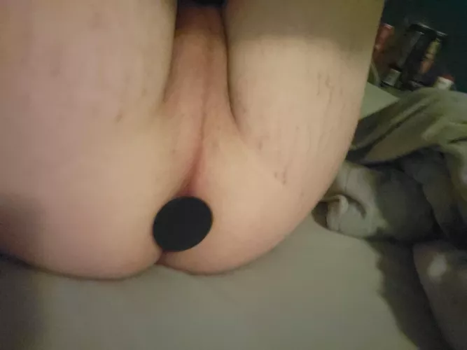 got my bussy nice and plugged!