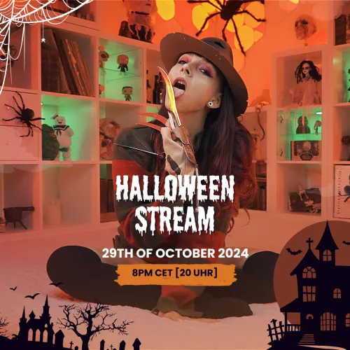 Halloween is coming soon. Are you ready for my? [LeahObscure]