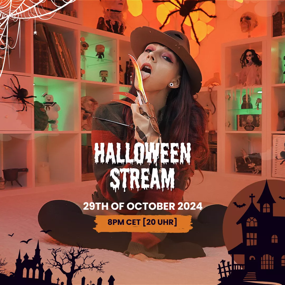 Halloween is coming soon. Are you ready for my? [LeahObscure]