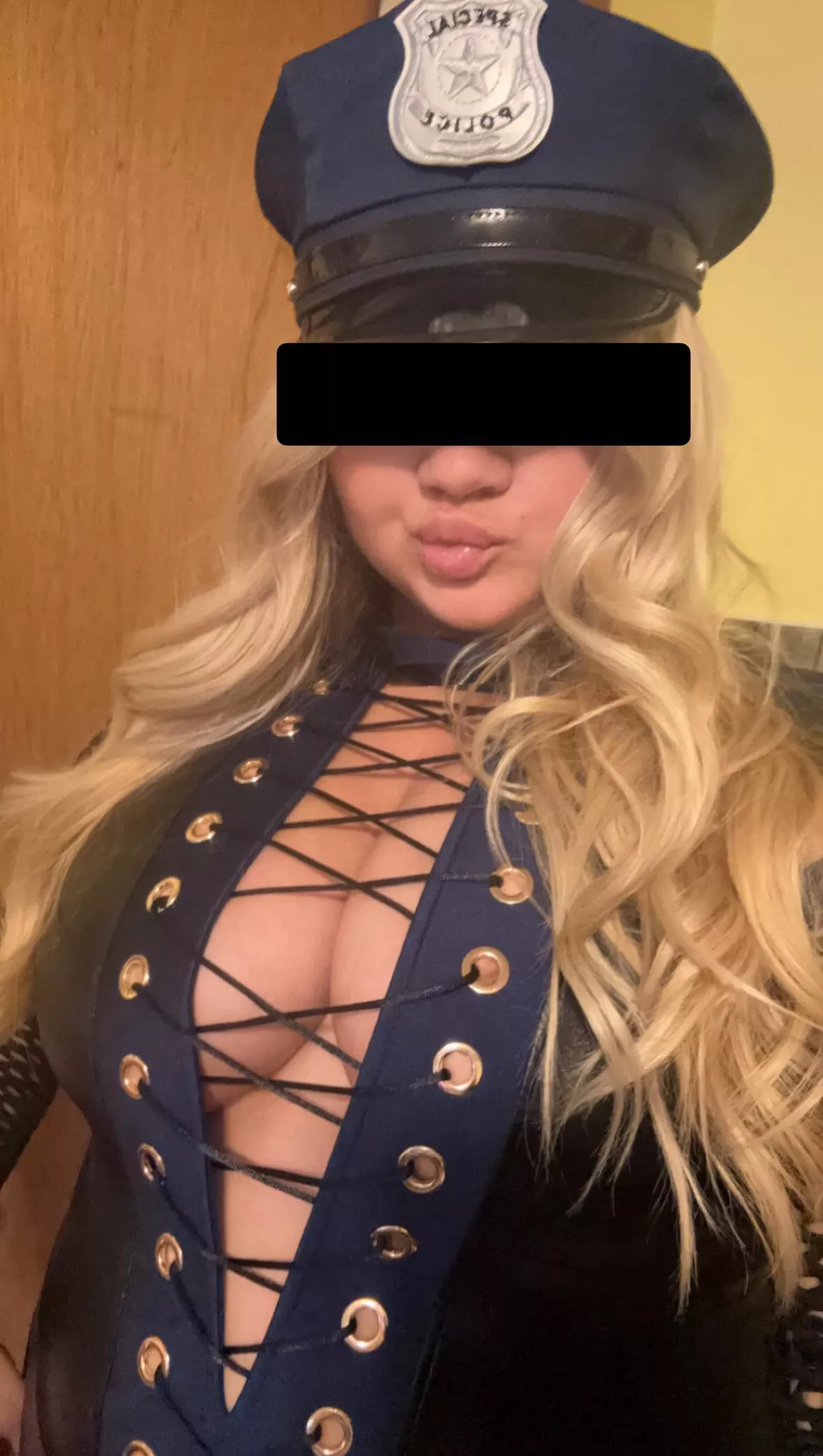 Has to dress up as my favorite profession. Have you been a bad boy? 🚔😈 