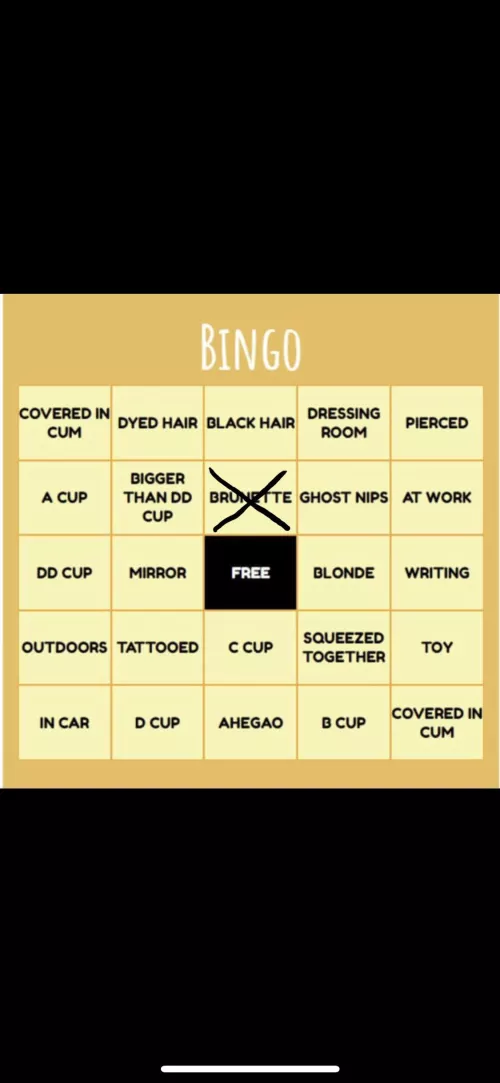 Help me with my bingo?