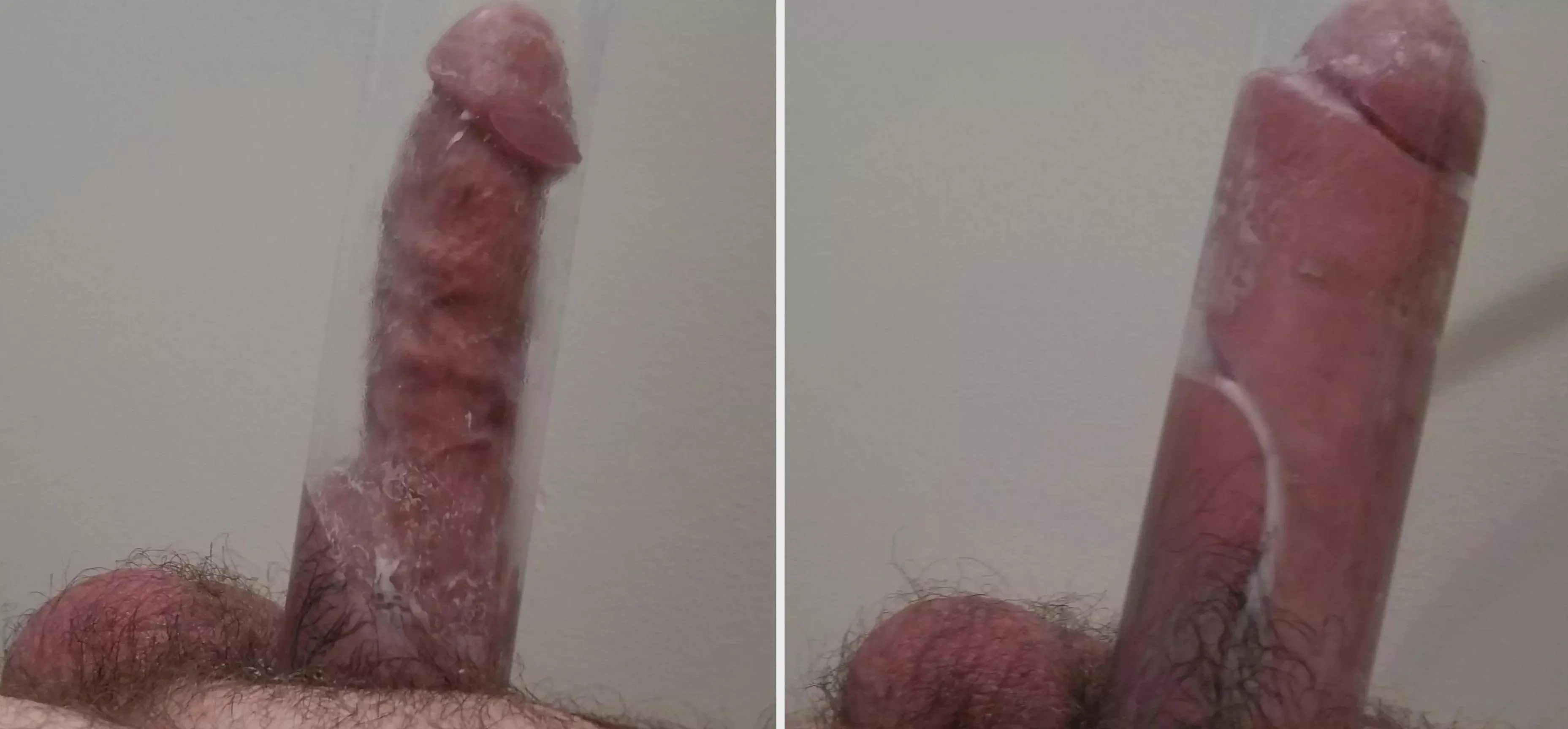 I can feel it keep stretching and growing bigger