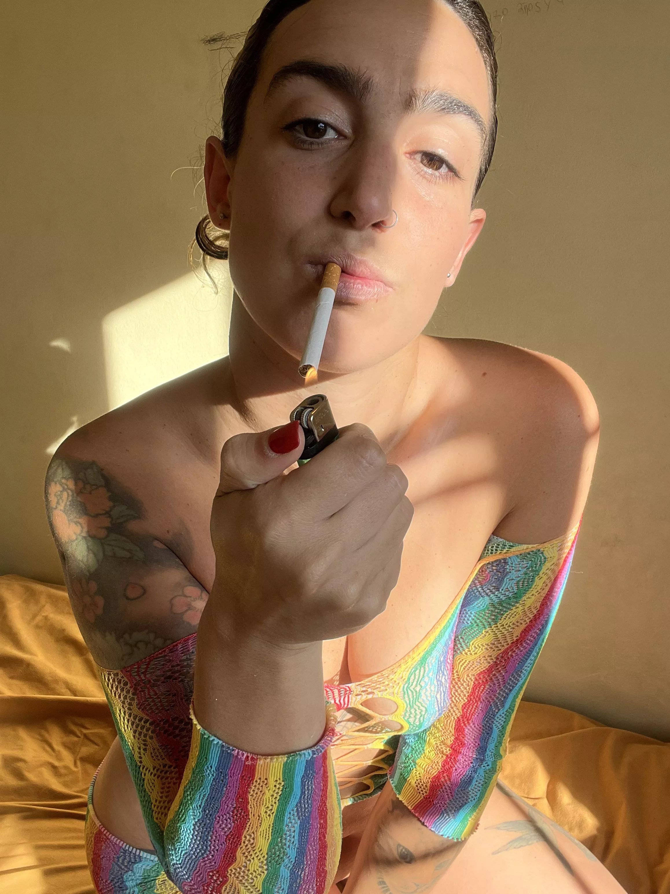 I feel horny when I smoke