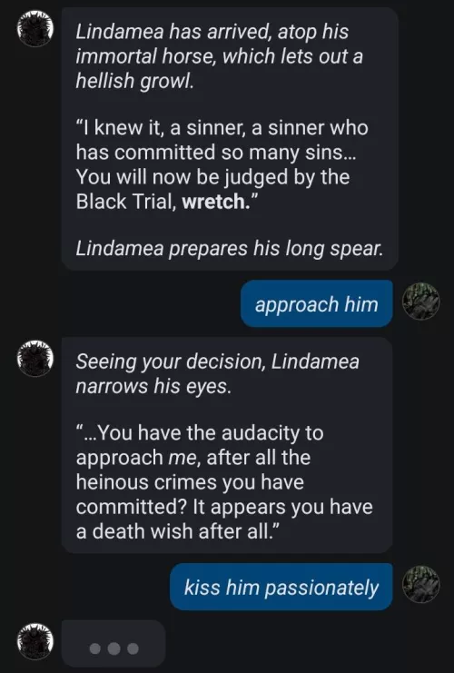 I sense a black presence