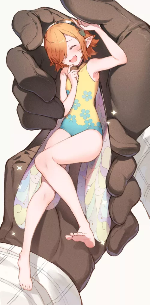 I want to be someone's pet fairy, at first you'd gain my trust, until one night... what things would you do?