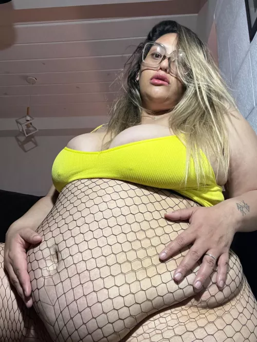If my belly grew 100lbs more would you still want to fuck me?