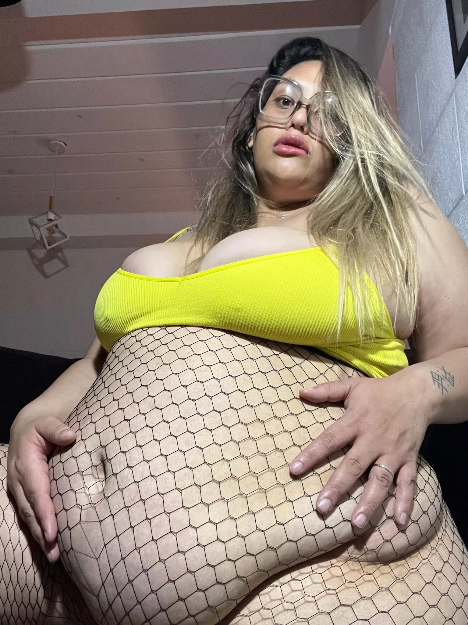 If my belly grew 100lbs more would you still want to fuck me?