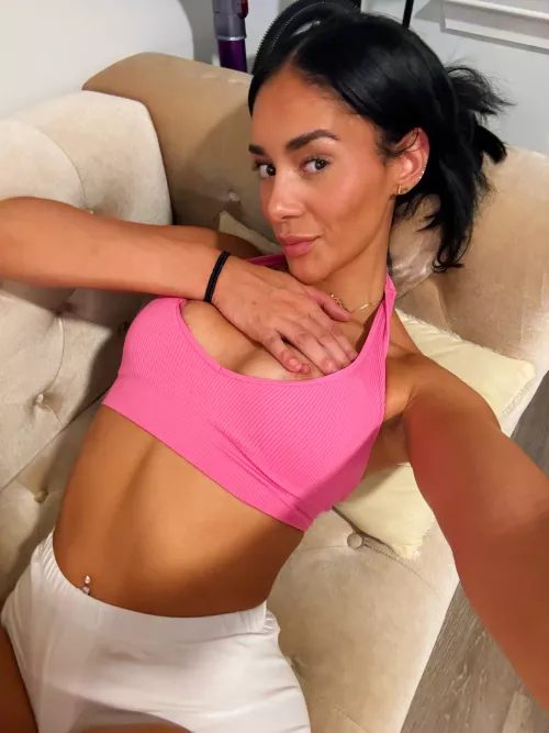 If we were bestfriends for years and you walked in on me like this, would we do naughty things together?