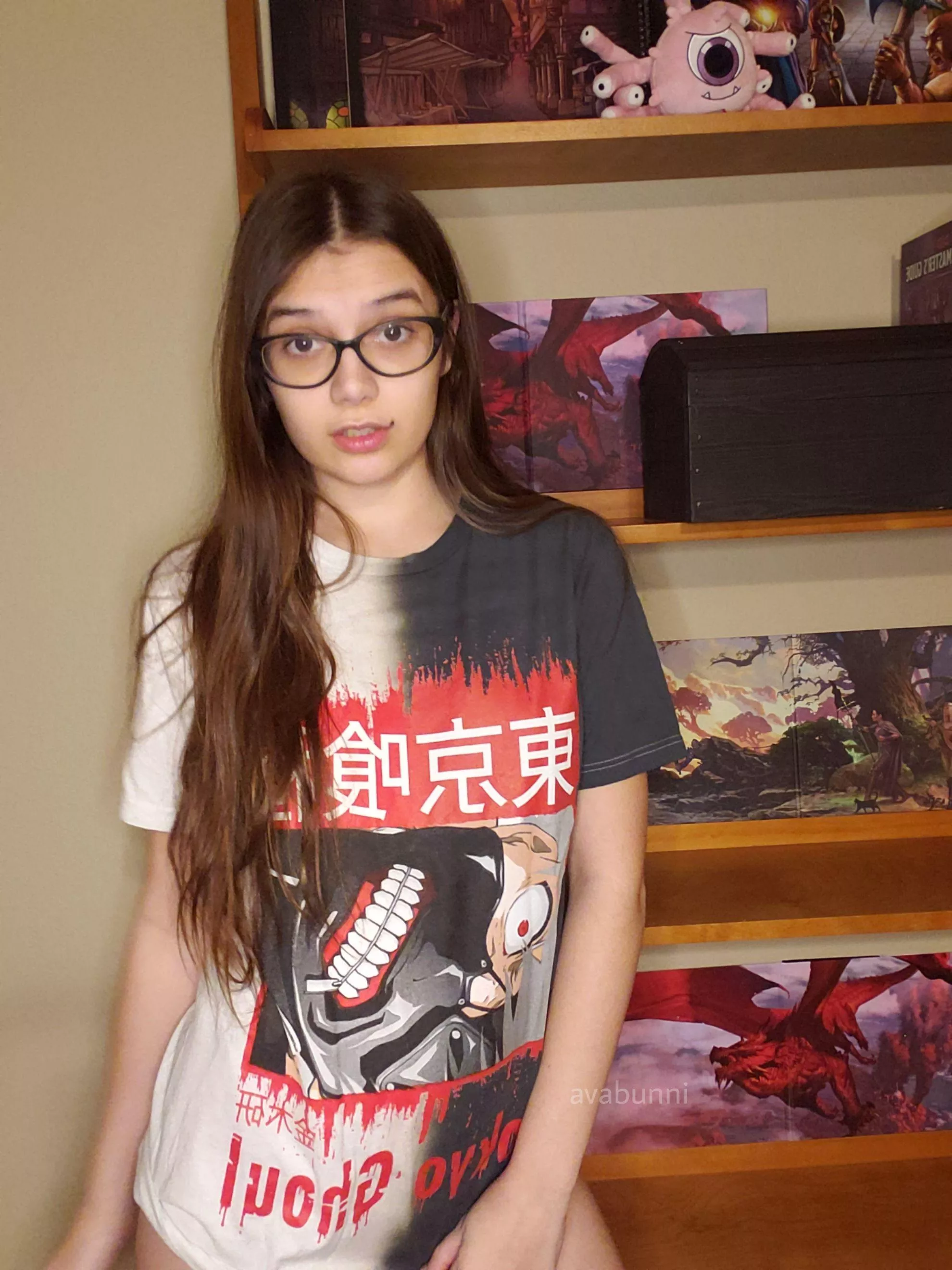 Im happy you like geeky girls