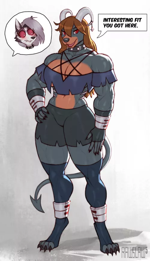 Interesting fit you got there [F] by rawslaw5