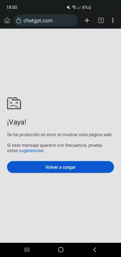 Is the error due to using Kiwi Browser or because I have been banned?