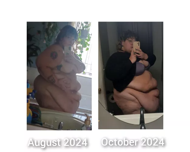 I've been trying to gain intentionally for the first time.