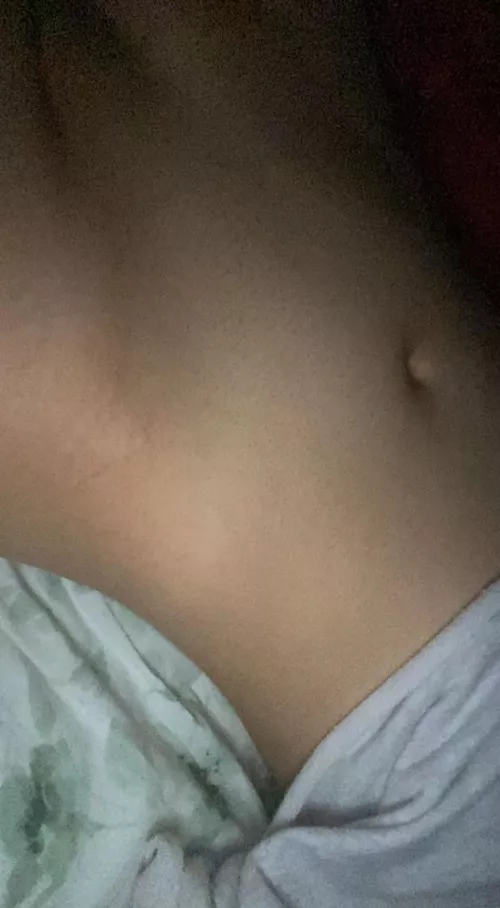 Just imagine how your big hands would look around this tiny waist 😊Would you like that daddy?