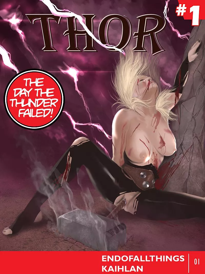 Lady Thor defeated! (Kaihlan) [Marvel]