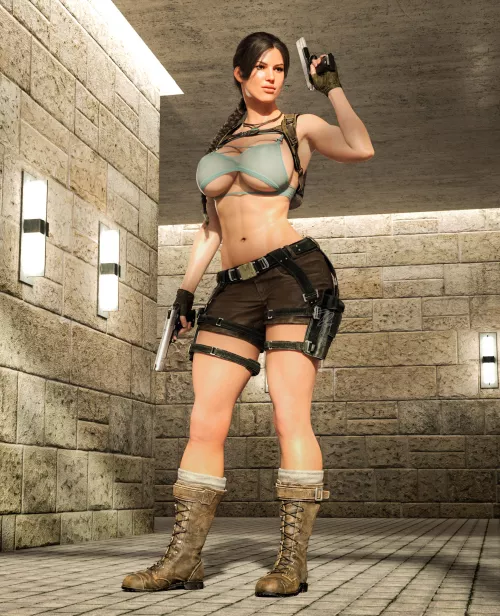 Lara Croft (tridiks) [Tomb Raider / Call of Duty]