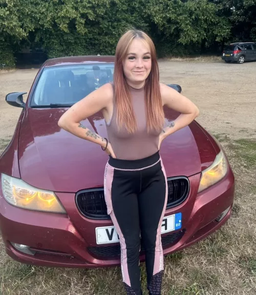 Lay me down on the bonnet ;)