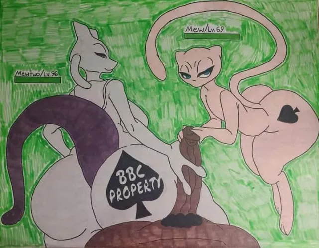 Look I Caught Mew & Mewtwo