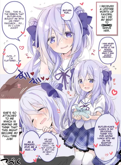 Looking for stories about a Butler and his Cute Ojou-sama (Like in Pic)