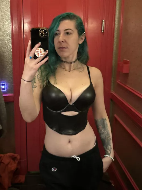 Love a leather corset