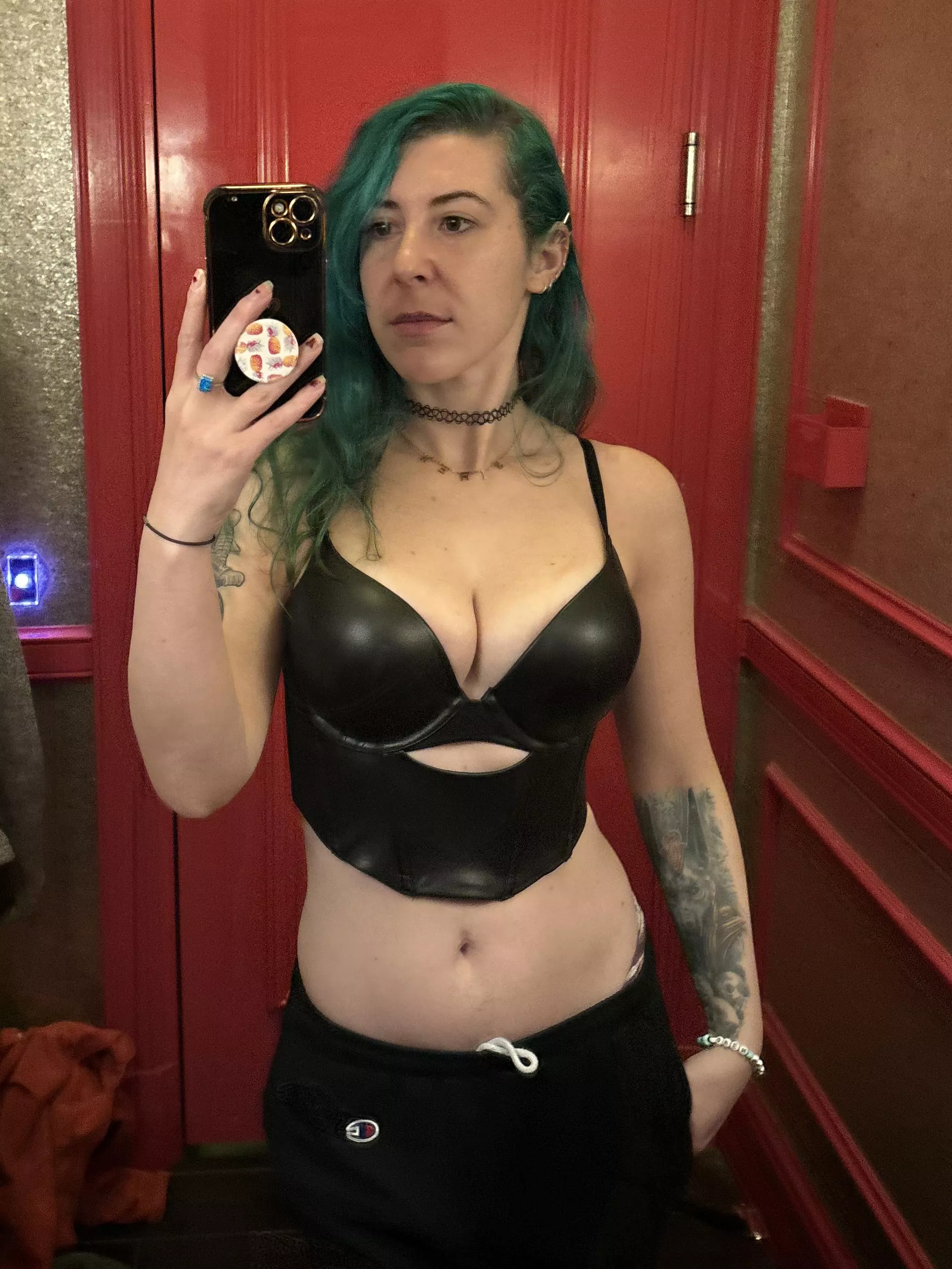 Love a leather corset