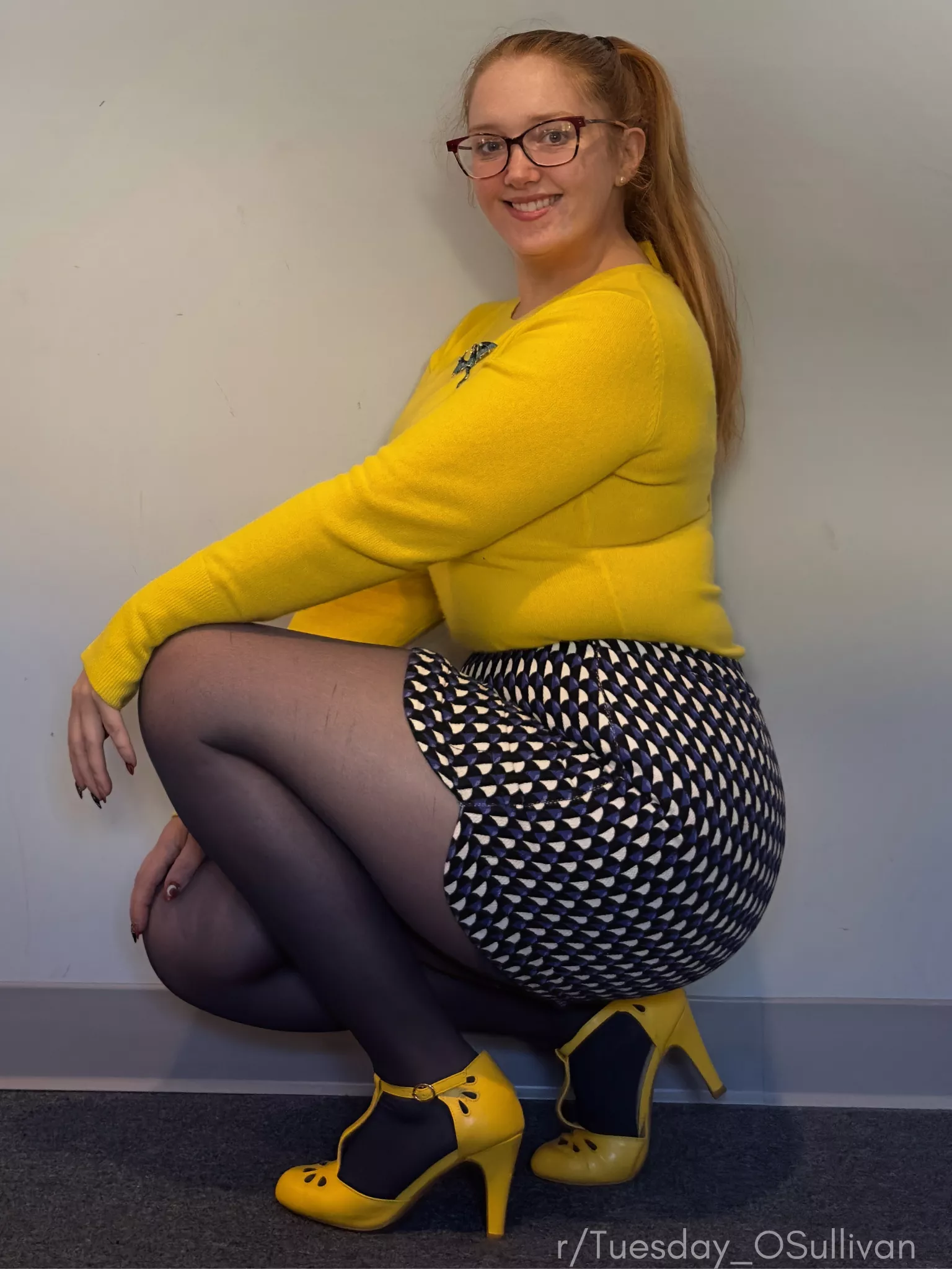 Love squatting in heels