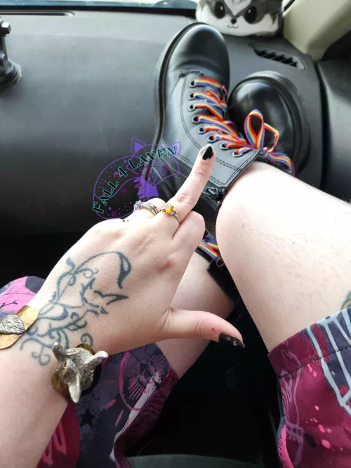 Make Your Offerings to My Big Black Boots