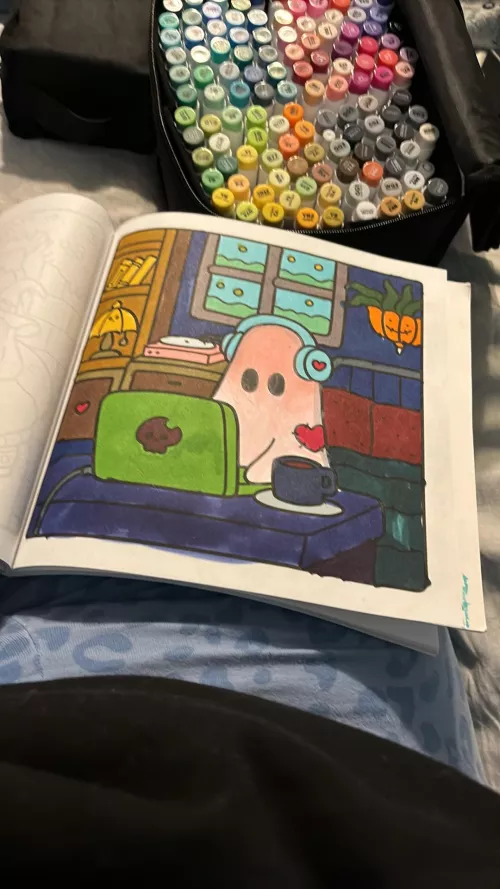 My back started to hurt you can tell