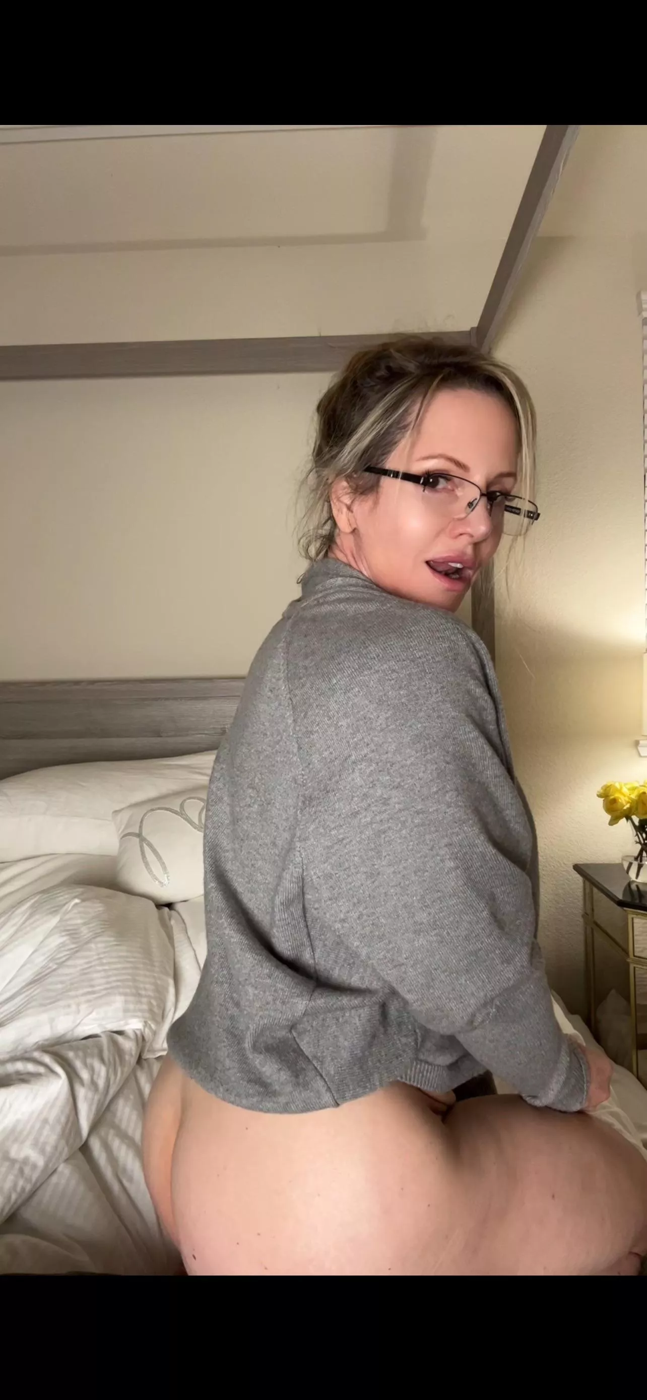 My face when you catch me. 