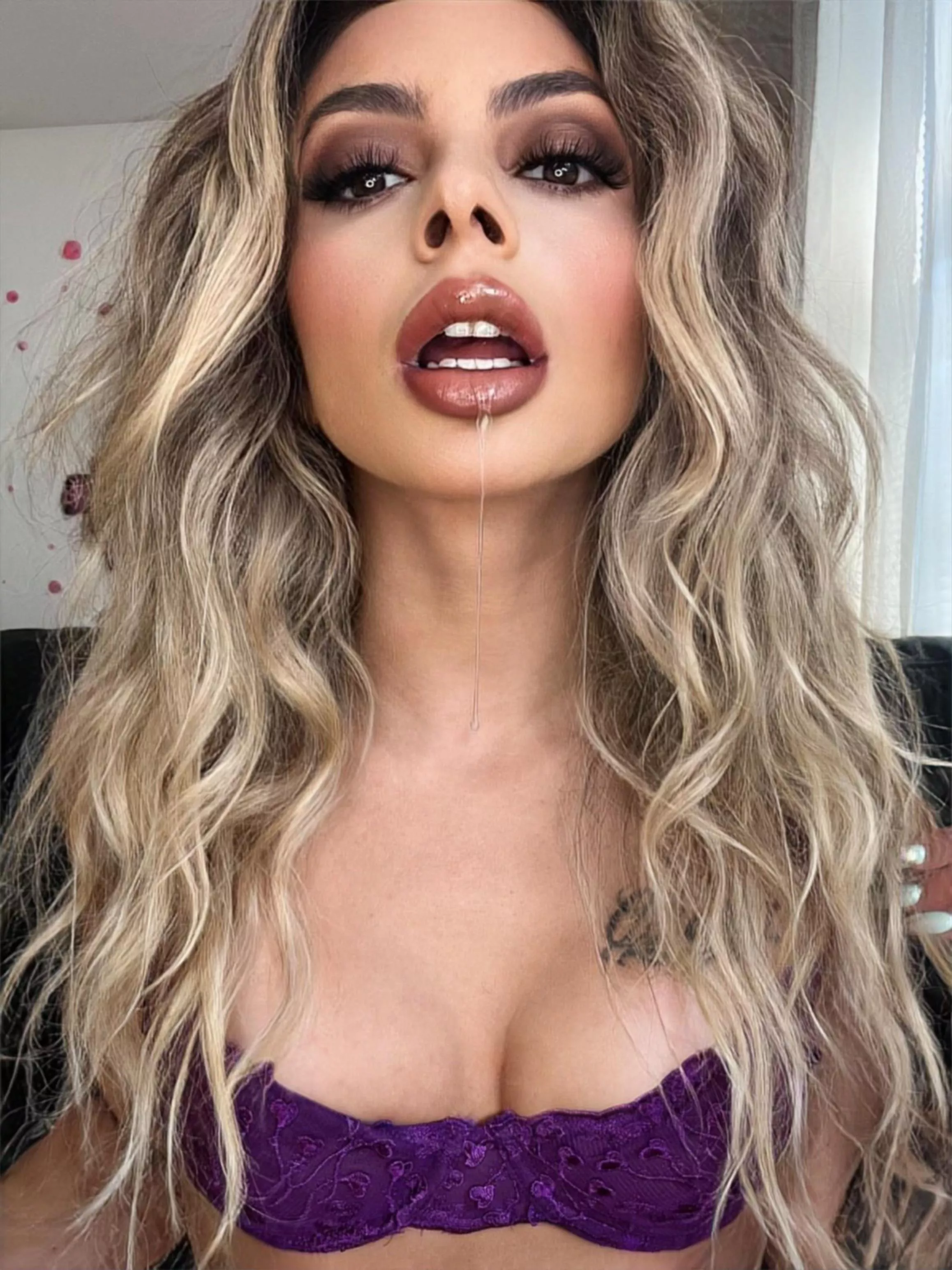 My spit is the key to your financial domination, and I'm about to unlock your wallet.🔑💦