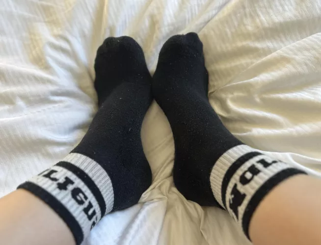 My warmest long socks for the warmth of my feet