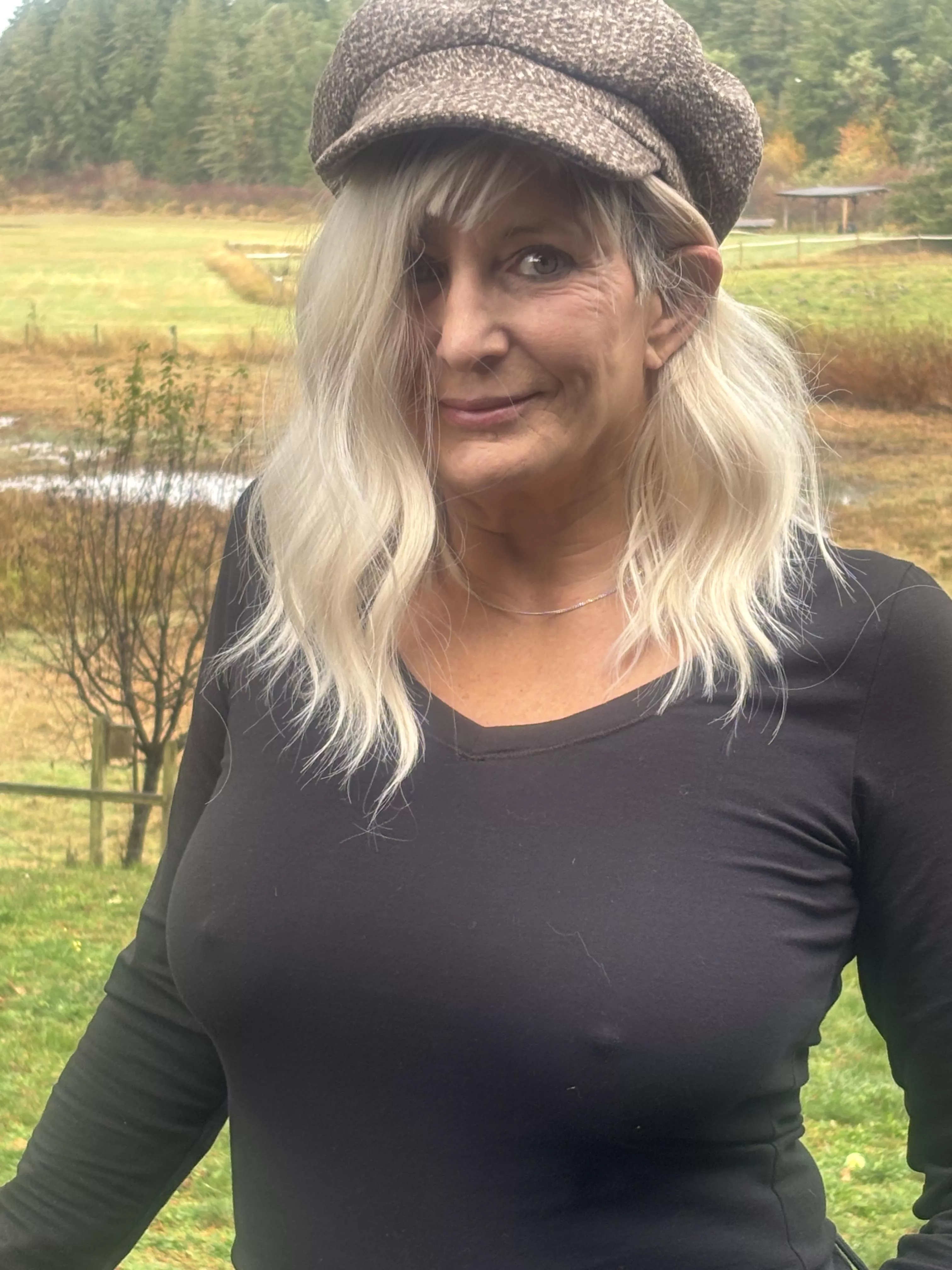 Not sheer enough but pokie enough 